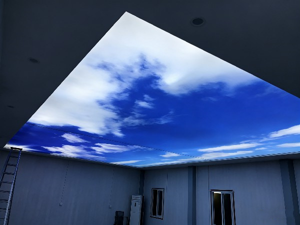 蓝天白云软膜